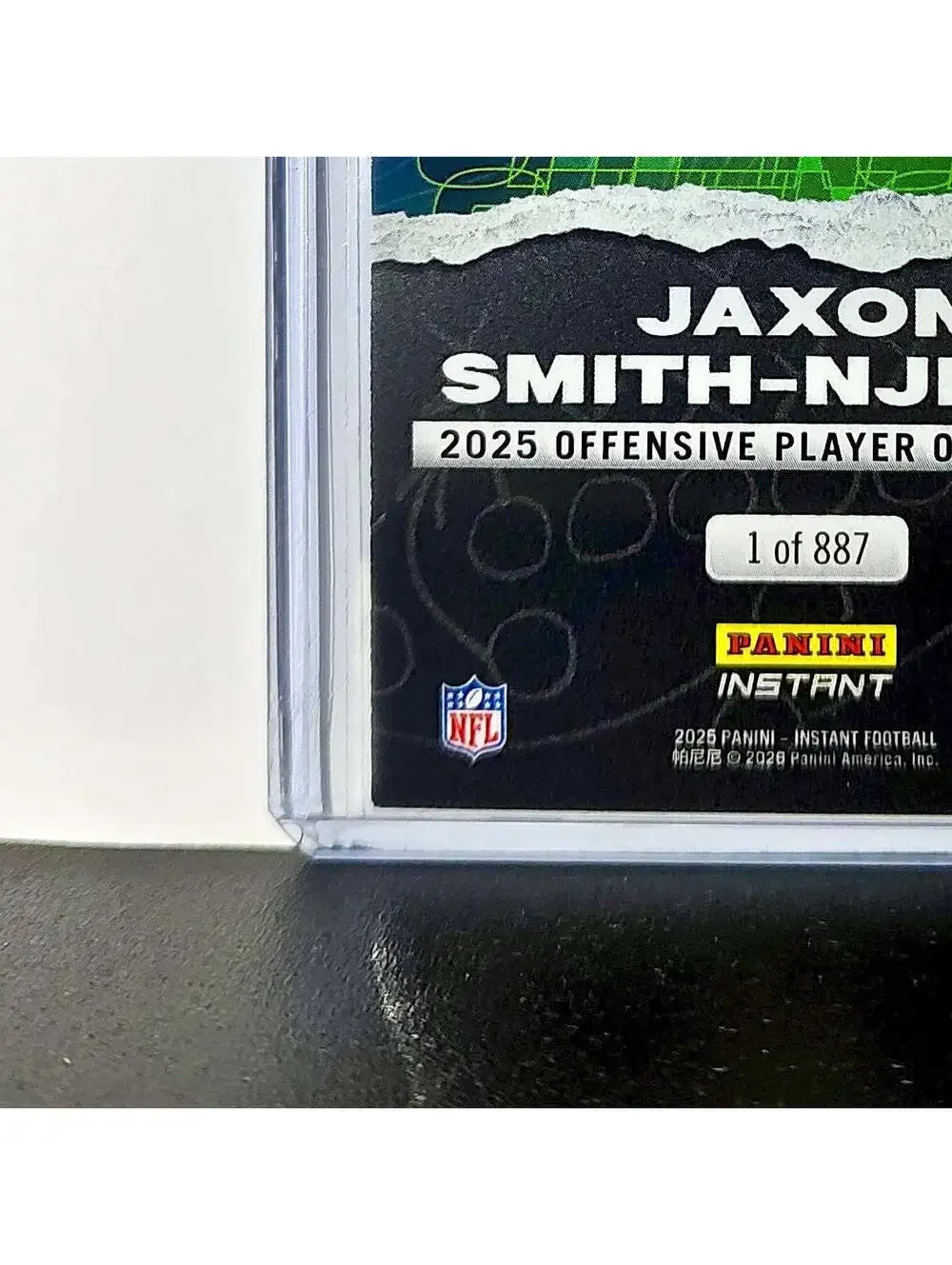 Jaxon Smith-Njigba 2025 Panini NFL Offensive Player of the Year Card 1 of 887